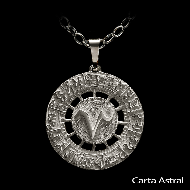 medalla Carta Astral Capricornio
