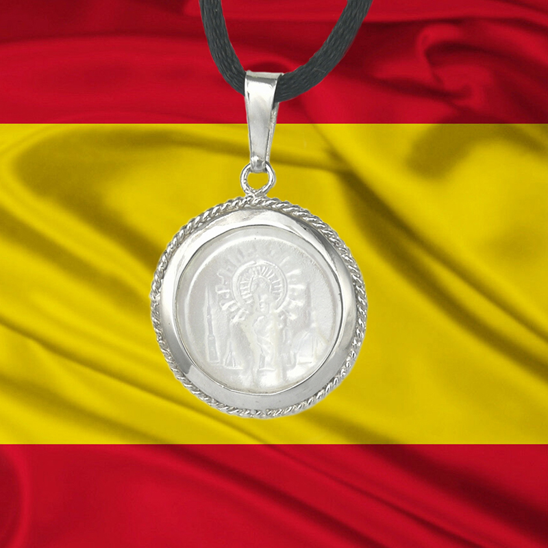 Medalla-nacar-Pilar-bandera-España