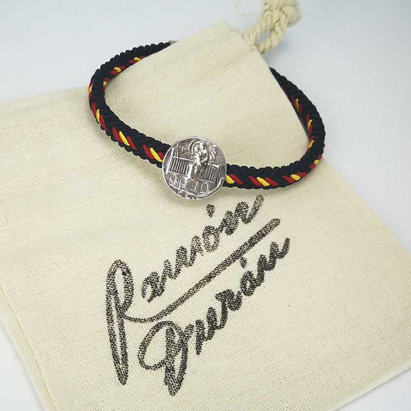 pulsera-virgen-Loreto-España-azul