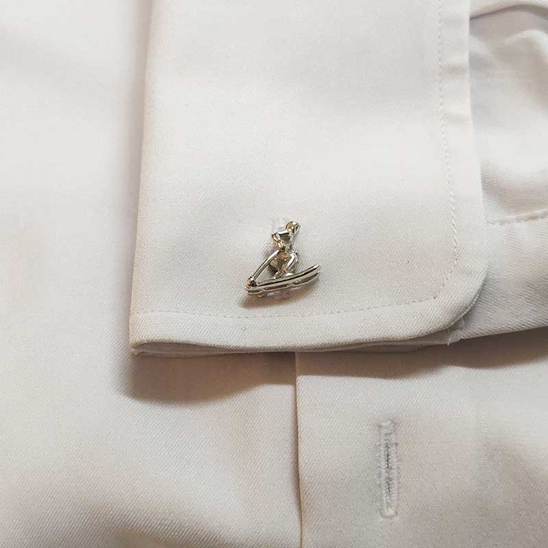 Gemelos-plata-esquiador-camisa